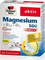 Produktbild: Doppelherz Magnesium 500 + B12 + D3 Depot direct 20 Portionen