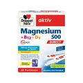 Produktbild: Doppelherz aktiv Magnesium 500 + B12 + D3 Depot DIRECT Pellets, 20 St