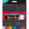 Produktbild: FABER-CASTELL Black Edition Buntstifte farbsortiert, 24 St.