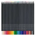 Produktbild: Faber-Castell Black Edition - Farbstift - ausgewählte leuchtende Farben (Packung mit 24)