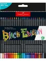 Produktbild: Faber-Castell Buntstifte Black Edition 24er Kartonetui 116424