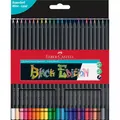 Produktbild: 4005401164241 Kredki ołówkowe trójkątne Black Edition Faber-Castell 24 kolory Fa