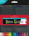 Produktbild: FABER-CASTELL Black Edition  Dreikant-Buntstifte - SUPER SOFT - 24 StücK
