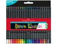 Produktbild: 24 er Etui Buntstifte Dreikant Faber-Castell Black Edition 24 versch. Farben