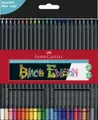 Produktbild: Faber-Castell Buntstifte Black Edition 24er Kartonetui|Schreibwaren