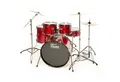 Produktbild: FAME Schlagzeug,FG20B-RD First Gig Studio Set Red Sparkle Komplettes Drum-Set 20 Zoll BassDrum Pappel-Kessel Chrom-Hardware inklusive Becken Tomhalter Ideal für Einsteiger, Schlagzeuge, Drum-Sets, FG20B-RD, Drum-Set, 20 Zoll BassDrum