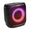Produktbild: JBL Partybox Encore 2, kabelloser Bluetooth Partylautsprecher mit Mikrofon, 15 Stunden Spielzeit, IPX4 spritzwassergeschützt, Pro Sound, AI Sound Boost und Auracast Multi-Speaker, Schwarz