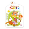 Produktbild: TRÖTSCH - Malen nach Zahlen - Level 2 | Malen nach Zahlen Malbuch zum Zahlenlernen mit nummerierten Flächen: Ausmalbuch mit Stickern zum Verschönern der Tiermotive | Ab 3 Jahren