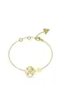 Produktbild: GUESS Damen-Armband Leaf Goldfarben S JUBB05503JWYGS