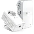 Produktbild: TP-Link AV1000 Gigabit Powerline WLAN AC1200 Set mit Steckdosen 2 x Adapter, bis zu 1000 Mbit/s, WLAN AC 867 5 GHz + 300 Mbit/s 2,4 GHz