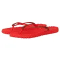 Produktbild: Ilse Jacobsen HORNBÆK | Cheerful01 | Damen Flip Flops mit Glitter | Dänische Design | Sommer Strand Zehentrenner | DEEP RED | 36 EU