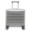 Produktbild: Business Trolley Alumaxx Gravity, Hauptfach, herausnehmbares Fächerfach, Teleskopgriff, abschließbar, B 440 x T 225 x H 420 mm, Aluminium, silber 665949
