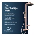 Produktbild: Ideal Standard ✔ Ceratherm Alu+ Duschsystem mit Brausethermostat