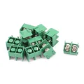 Produktbild: sourcing map 10Pcs 2P 7,6mm Pitch AC300V 20A PCB Leiterplattenklemme Klemmenblock Anschlüsse DE de