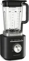Produktbild: KitchenAid 5KSB2073EBM Pure Power Blender Standmixer, 1,5 PS Motor, Asymmetrische Klingen, Eis-Crushen, für Suppen & Smoothies, 10 Stufen, 2L BPA-freier Behälter, Matt-Schwarz