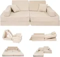 Produktbild: Angelove – Modulares Kinderspielsofa – 8-teilig – Beige