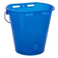 Produktbild: Kerbl Tränkeeimer (Viehtränkeeimer, Eimer) blau transparnet, ohne Zubehör, mit Skala - 14269