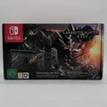 Produktbild: Nintendo Switch Monster Hunter Rise Limited Edition Spielekonsole Grau Gold NEU