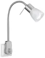 Produktbild: TRIO LED-Steckerleuchte Levisto 891010107 nickel-matt, inkl. E14 LED 4,9 W, 470 lm, 3000 K