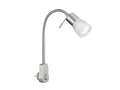 Produktbild: Trio Leuchten LED Steckerspot Metall E14, 5 W, Nickel Matt 22 x 4.7 x 40 cm, Weiß