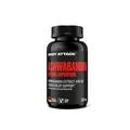 Produktbild: Ashwagandha KSM-66® hochdosiert, 120 Kapseln – 600mg Tagesdosis – indische Schlafbeere – ideal für deine Abendroutine – Premium Extrakt, vegan