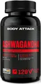 Produktbild: Body Attack Ashwagandha-120 Kapseln (280,28 EUR/kg)