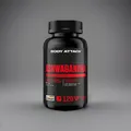 Produktbild: Body Attack Ashwagandha – 120 Kapseln – KSM-66® Extrakt mit Magnesium, Zink, B6