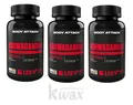 Produktbild: (EUR 243,38/kg) 3er-Pack - Body Attack - Ashwagandha - 3 x 120 Kapseln