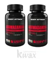 Produktbild: (EUR 251,41/kg) 2-er Pack - Body Attack - Ashwagandha - 2 x 120 Kapseln