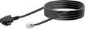 Produktbild: Schwaiger Telefon Anschlusskabel TAL6236 533 TAE (N) RJ11 schwarz, 6,0m, 1x TAE (N) / 1x RJ11