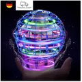 Produktbild: Fliegender Ball Spielzeug Blau mit LED-Beleuchtung, Hover Toy für Kinder 6-12