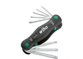 Produktbild: Wiha Multitool PocketStar® TORX Tamper Resistant (mit Bohrung) 8-tlg., per Tastendruck schneller Zugriff, als Längs- und Quergriff einsetzbar, all-in-one Werkzeug (25166)
