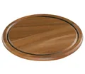 Produktbild: Zassenhaus Käse und Steakplatte aus Akazienholz in der Farbe Braun, Maße: 25cm x 25cm x 1,5cm, 055061