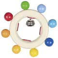 Produktbild: goki Greifling Regenbogenperlen (65321) Holzprodukt Für Babys Größe 10,5 cm***