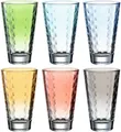 Produktbild: LEONARDO Gläser-Set OPTIC, 6-tlg., Glas, 300 ml, 6-teilig