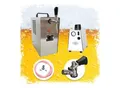 Produktbild: Komplett Set - Zapfanlage JET 30 Bierkoffer, Bierzapfanlage, Durchlaufkühler 1-leitig Trockenkühler, bis zu 35 Liter/h, Zapfkopf:NC Adapter