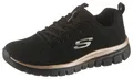 Produktbild: Skechers Graceful - Get Connected Sneaker Freizeitschuh, Halbschuh, Schnürschuh für die Maschinenwäsche geeignet