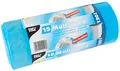 Produktbild: PAPSTAR Müllsäcke LDPE mit Zugband 120 Liter blau 15 Säcke