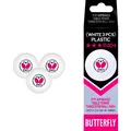 Produktbild: Butterfly Tischtennisbälle *** Weiss - 3 Stk. (3 Stk.) (BF-P-3)