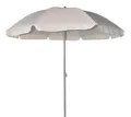 Produktbild: TrendLine Sonnenschirm creme Ø 180 cm UV-Schutz: 60+ Sonnenschutz Strandschirm