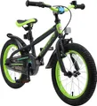 Produktbild: BIKESTAR Kinder Fahrrad ab 4 Jahre | 16 Zoll Urban Jungle Kinderrad | Schwarz & Grün