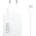 Produktbild: Xiaomi Hypercharge Power-Delivery-Ladegerät 120 W + USB-A-auf-USB-C-Kabel (1 m) Weiß