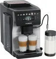 Produktbild: SIEMENS Kaffeevollautomat EQ600 TP605EM3, 8 Getränke, XL-Getränke, bis zu 480ml, Kannenfunktion, bis zu 10 Favoriten, Doppeltassenfunktion, Keramikmahlwerk, Edelstahl