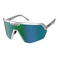 Produktbild: Scott Sport Shield Supersonic Edition Wechselscheiben Fahrrad Brille silberfarben/grün chrome Unisex