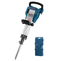 Produktbild: Bosch Professional Schlaghammer GSH 16-30 (inkl. Zusatzgriff, Tragegriff, Fetttube, Maschinentuch, 1x Spitzmeißel, 30mm Sechskantaufnahme, 400mm, Trolley)