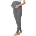 Produktbild: Be Mammy Umstandsleggings Lang Damen Umstandshose BE20-230 (1-tlg) aus Baumwolle grau 3XL