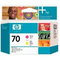 Produktbild: hp Druckkopf 70 magenta und gelb für Designjet Z2100, Z3100, Z3200
