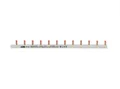 Produktbild: ABB Kammschiene PS1/12 1-Phasig 12 Pins 12 TE 10 mm²   2CDL210001R1012