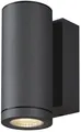 Produktbild: SLV ENOLA ROUND S Outdoor Wandaufbauleuchte, LED, single, CCT switch 3000/4000K, anthrazit (1003422)