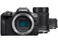 Produktbild: CANON EOS R100 Kit Systemkamera mit Objektiv 18-45 mm, 55-210 7,62 cm Display, WLAN